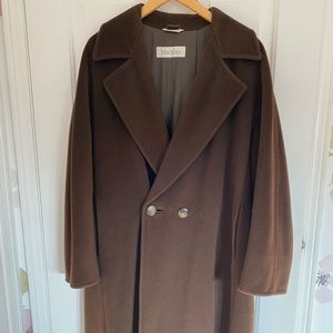 Max Mara Wool and Cashmere Coat Size 10
